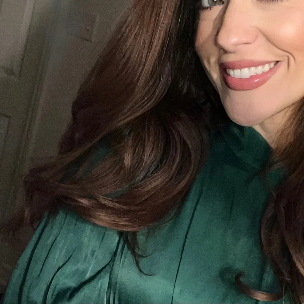 Green wrap dress 👗​ - Picture 5 of 8